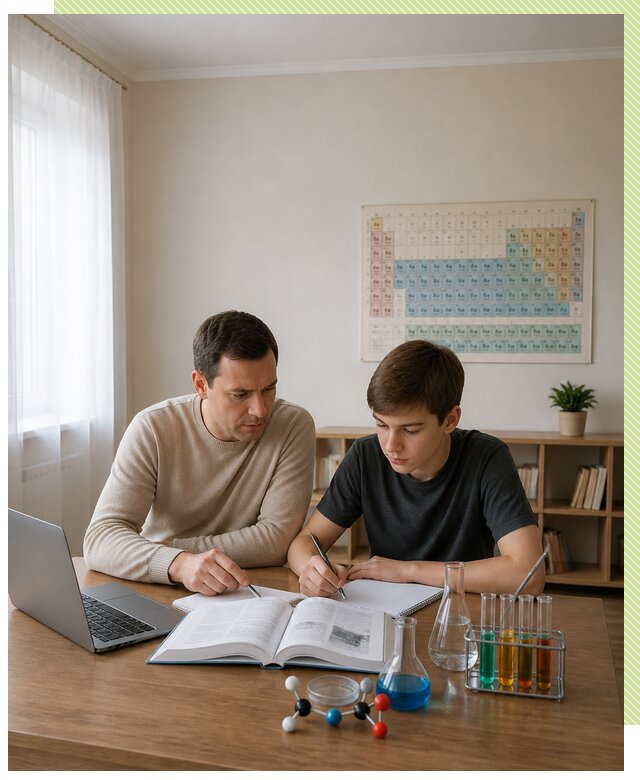 Репетитор по химии 8 класс в Снежинске по цене от 1247 р. | Репетитор-Снж